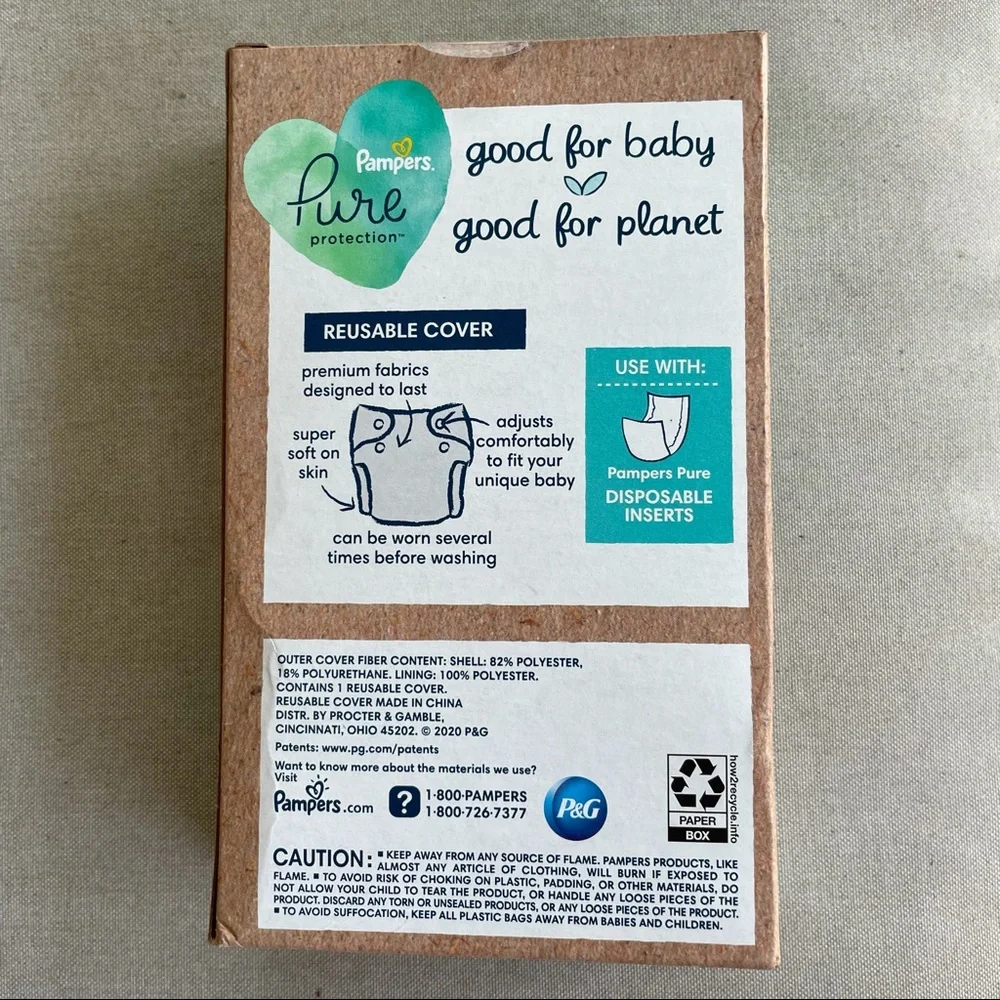New Pampers Pure Protection Hybrid Diaper